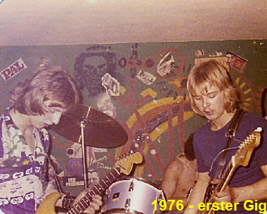 1976 - erster Gig